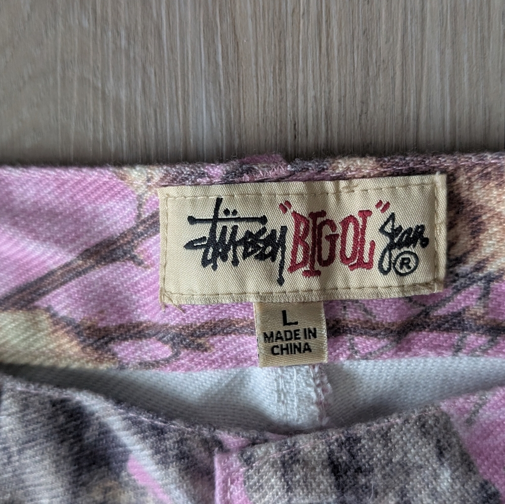 NWT Stussy Realtree Edge Big Ol' Jean 'Pink - Picture 5 of 13